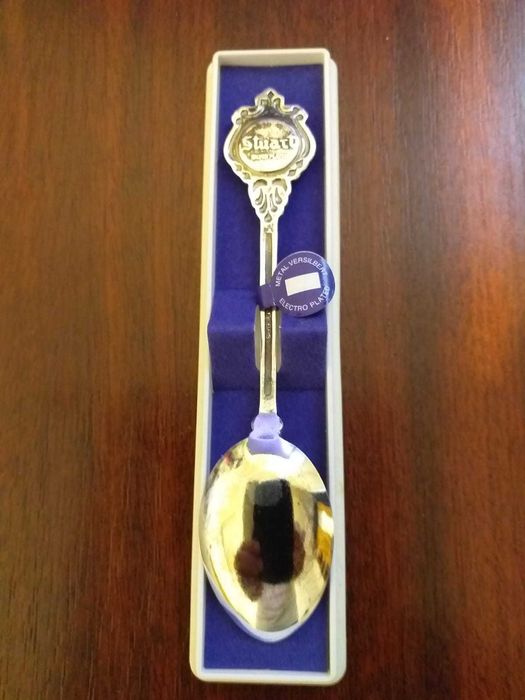 Linguriță Stuart placată cu argint