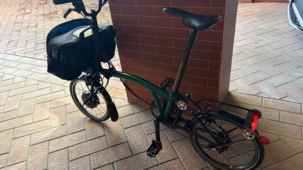 Bicicleta electrica Brompton P line