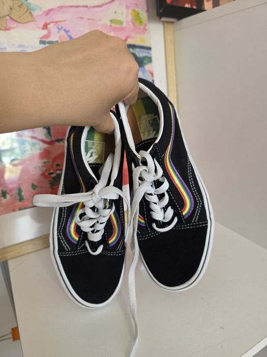 Vans pride black mărimea 34.5 in stare foarte foarte buna