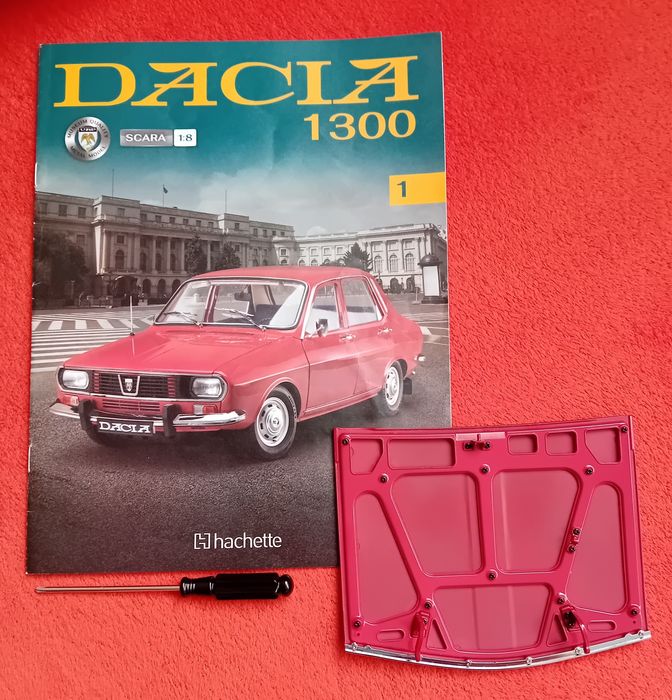 Vând piese machetă Dacia 1300 NR 1 , 2 ,3, 4. Scara 1:8 .