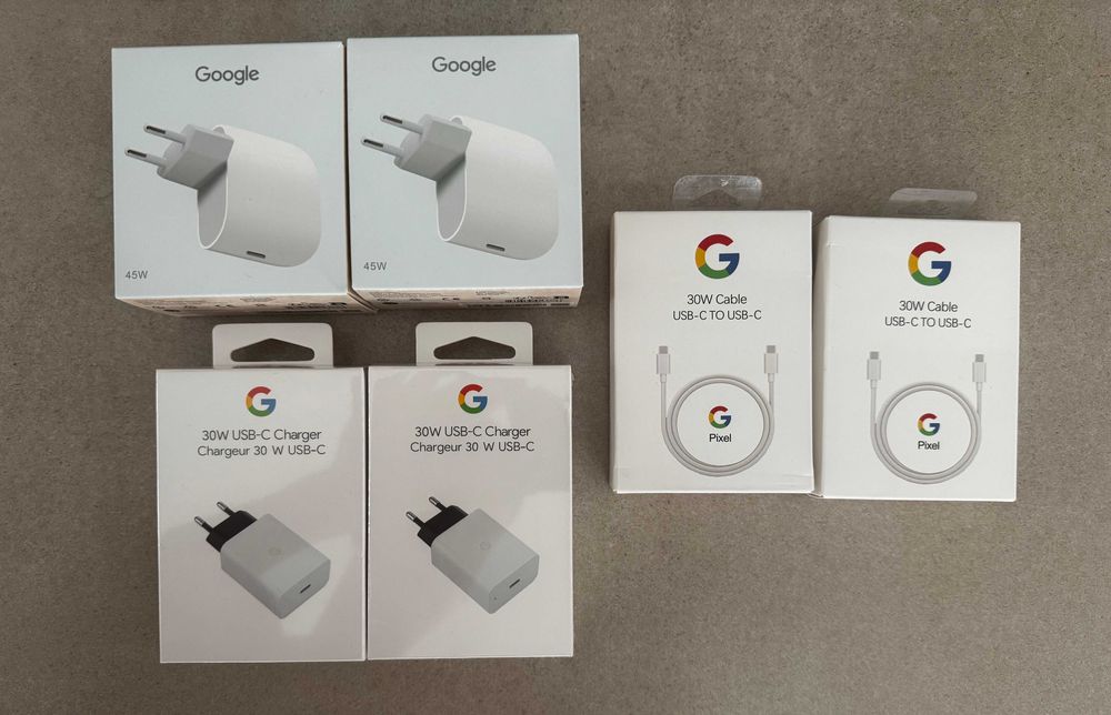 GARANTIE Incarcator GOOGLE Fast Charging 45 W 30 W SIGILAT PIXEL 10 XL