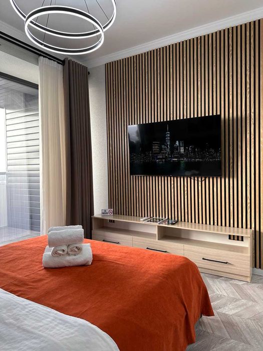 Современная студия с панорамным видом на Ташкент посуточно