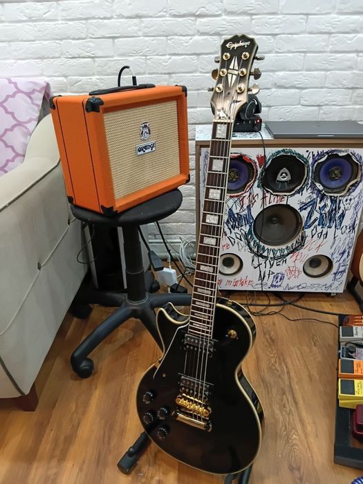 Леворукая Электрогитара Epiphone Les Paul
