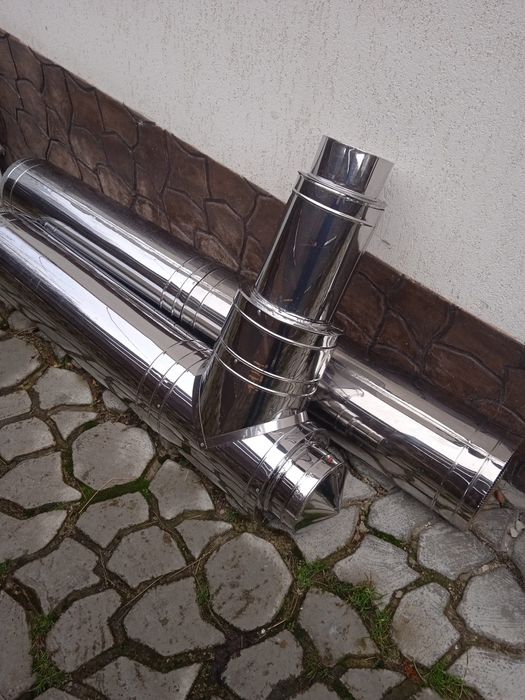 Coș de fum - horn din inox