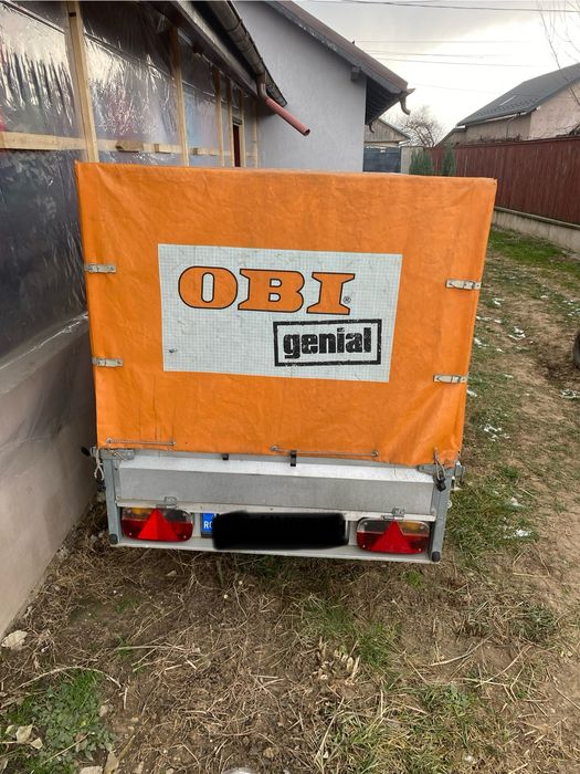 Remorca Stema,750 kg mma/ sau schimb cu una mai mare