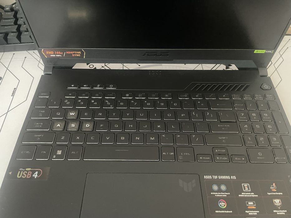 LAPTOP asus tuf a15 de gaming