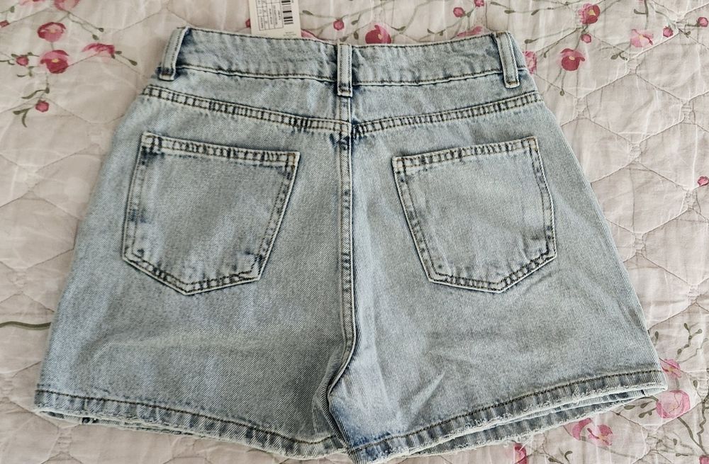 Fustă-pantaloni denim
