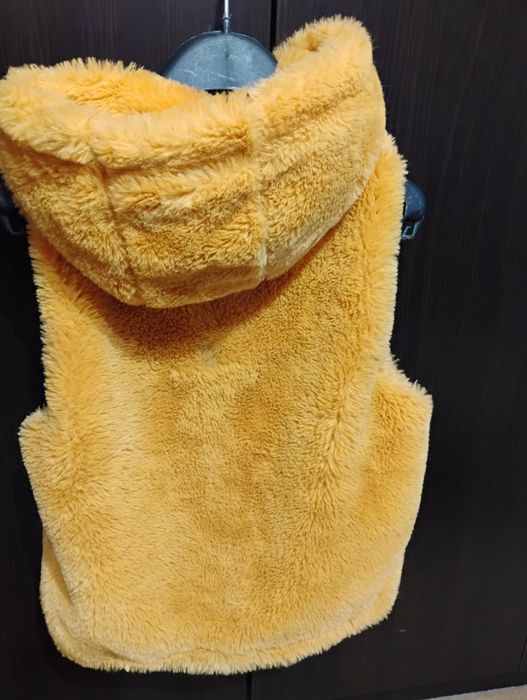 Vesta blana fete mustar 146