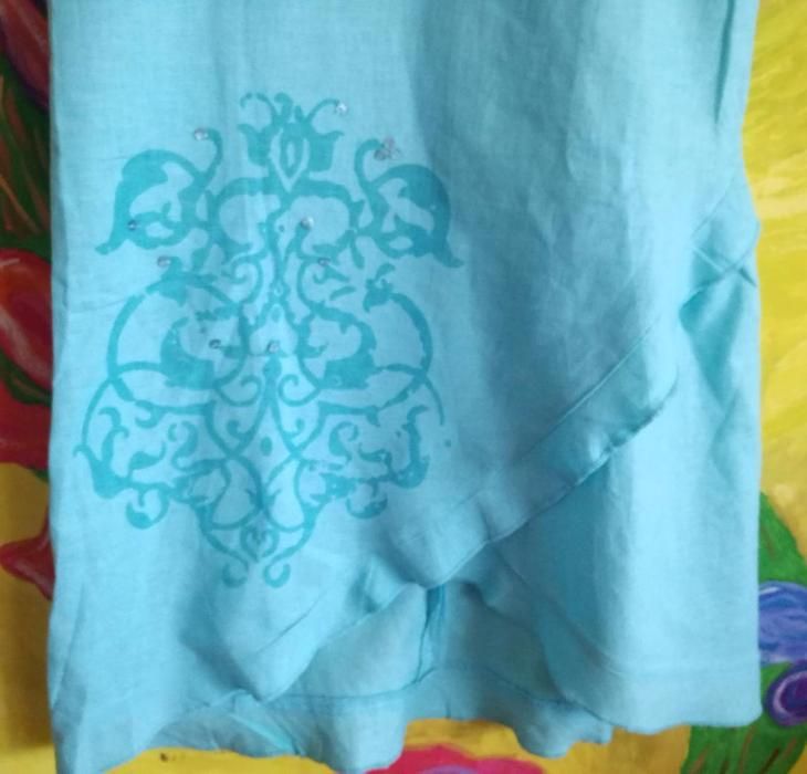 Детска рокличка от лен