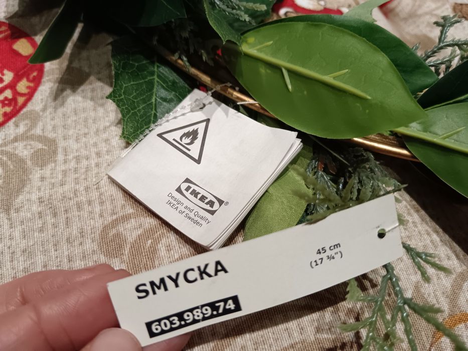 НОВ Коледен венец Икеа