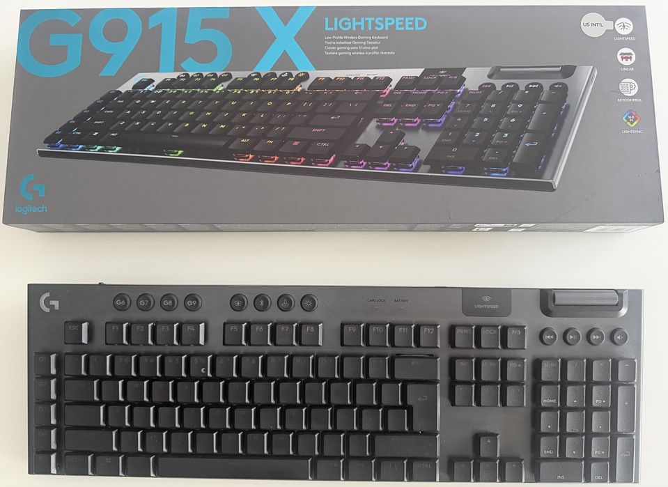Продавам клавиатура Logitech G915 X Lightspeed