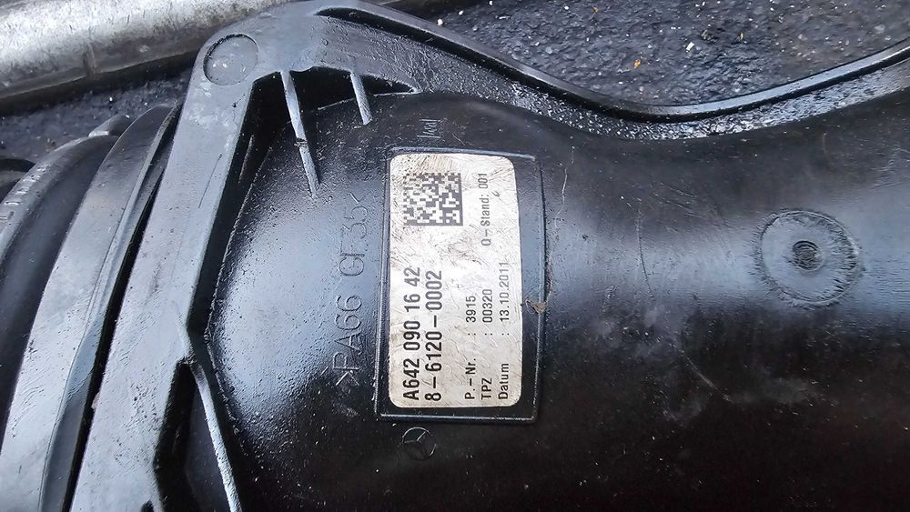 Tubulatura debitmetre aer Mercedes A6420901642 W221 S350 ML350 CLS C E