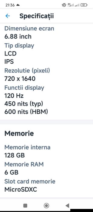 Vând telefon Xiaomi Red 14 c nou