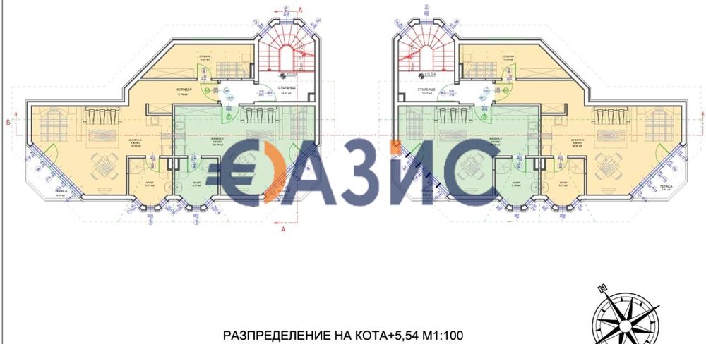 Продава се Едностаен апартамент в с. Кошарица, Област Бургас - 84 кв.м за 371 €/кв.м - Снимка #11