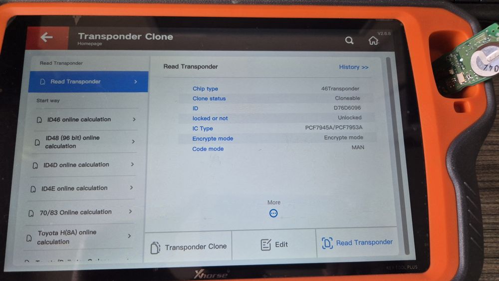Ключ ОЕМ Bmw e90,е91,e92,е60,e61,e70,e87 868mhz-презареждаема Батерия!
