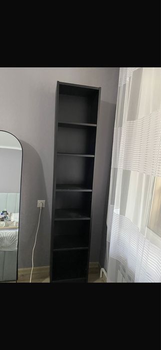 Книжный шкаф черный