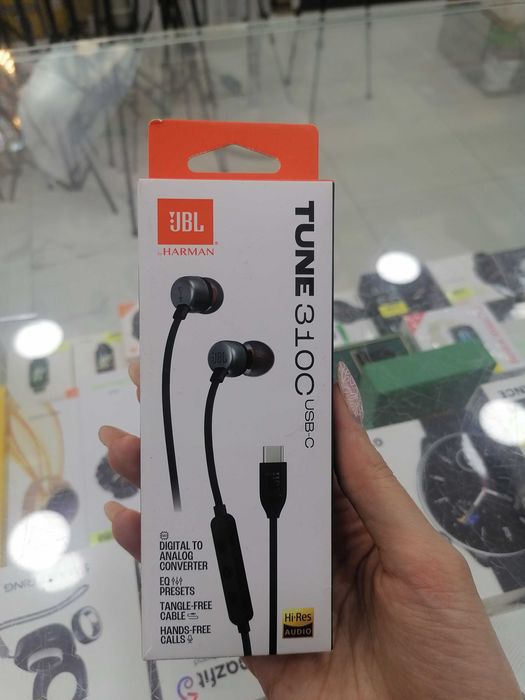 Проводные наушники на Type-C JBL 310 C, Type-C наушники