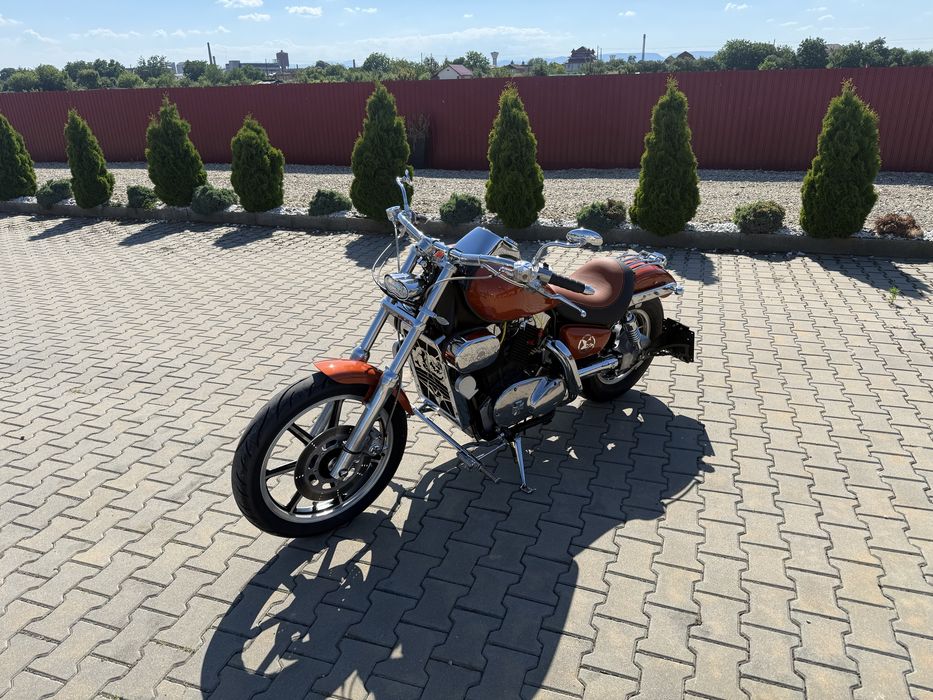 KAWASAKI VN 1500 VULCAN BOBBER+CHOPPER CUSTOM EFECTUAT IN GERMANIA unicat+totul este nou 13.000 km reali cu facturi+toate modificarile sunt omologate