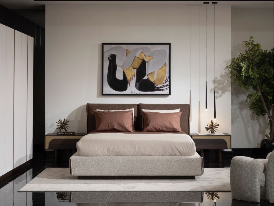 Pat matrimonial NOU 180x200 cm cu ladă – Home Mobili Le’ Mans