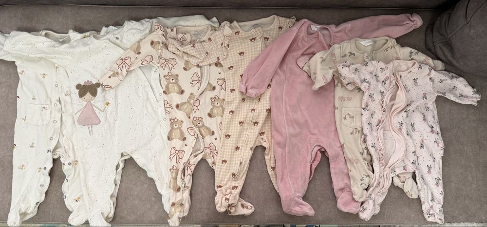 8 ромпера на “Mayoral” и “Next”, р-р 0-6 + подаръци