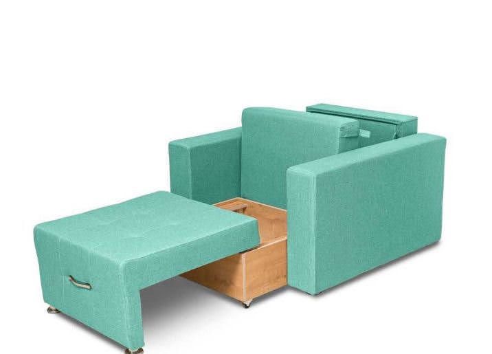 Кресло-кровать бирюзовый