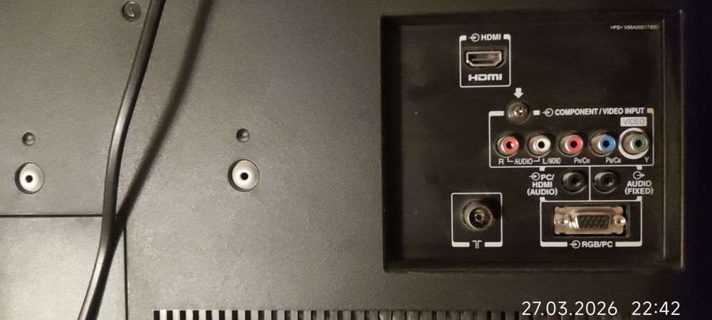 Продаётся нерабочий ТВ  LCD  Toshiba Regza 24''