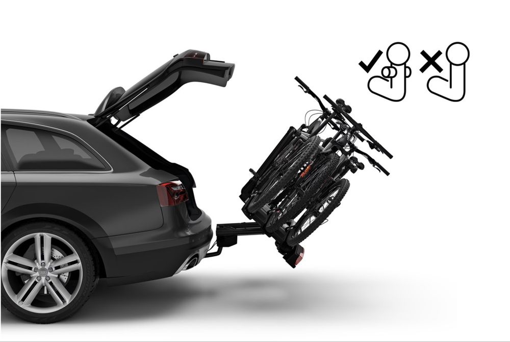 Suport 3 biciclete Thule Velocompact F cu prindere pe carlig de remorcare TIP FIX4BIKE