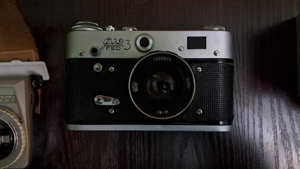 Плёночный фотоаппарат ФЭД-3 (FED-3)