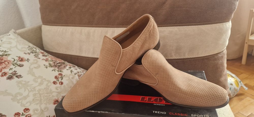 Pantofi piele intoarsa nr.43