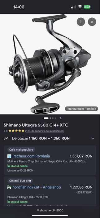 Shimano ultegra 5500 ci4