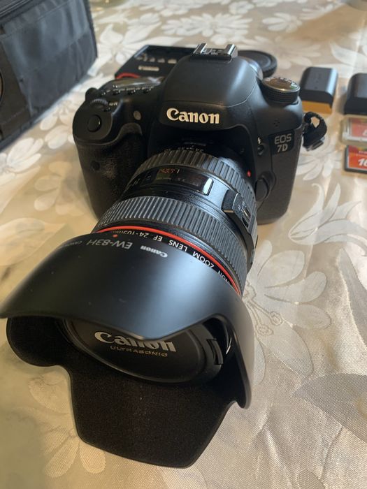 Canon 7d в полном комплекте