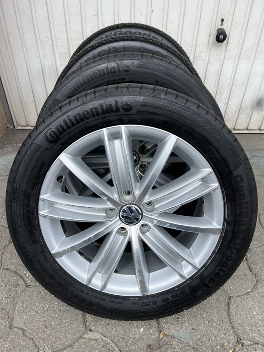 Jante aliaj 5x112mm, anvelope vara 235/50 R18, VW Tiguan, Audi Q3