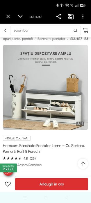 Dulap pentru pantofi