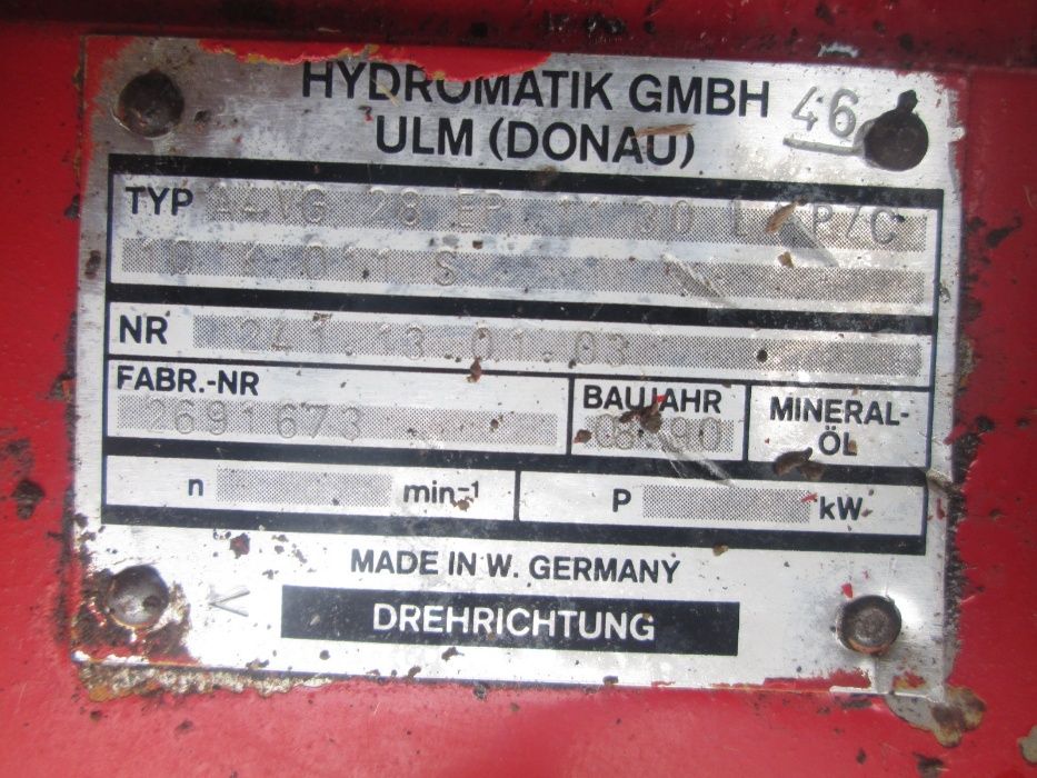 Pompa Hydromatik A4VG28EP