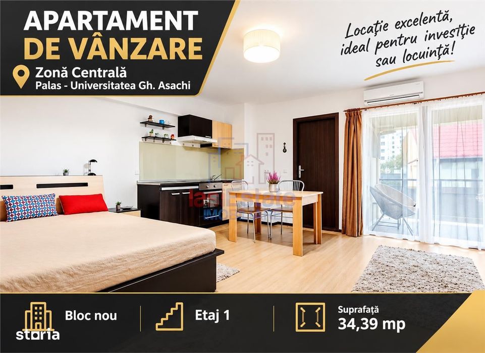Apartament de vanzare – Zona Centrala, Palas, Universitatea Gh. Asachi