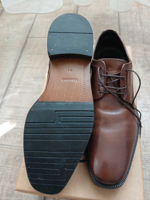 Pantofi barbati piele cognac