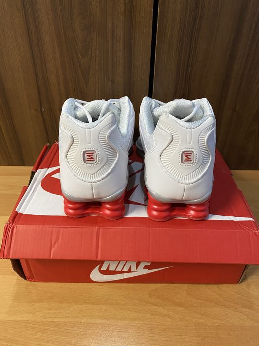 Nike Shox White-Red