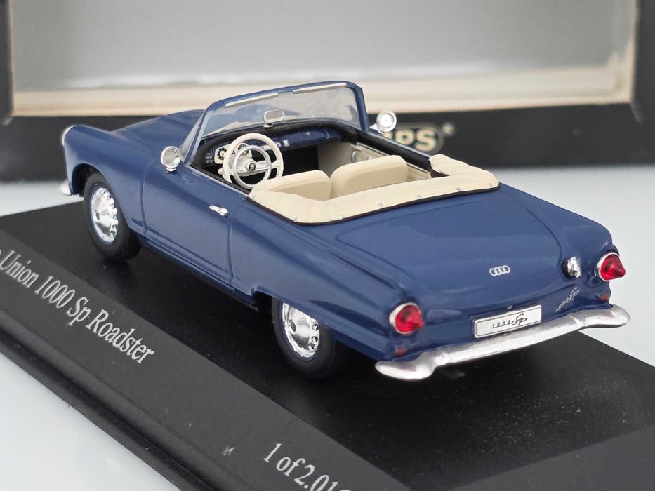 Macheta Auto 1/43 Minichamps Auto Union 1000 Sp Roadster 1958