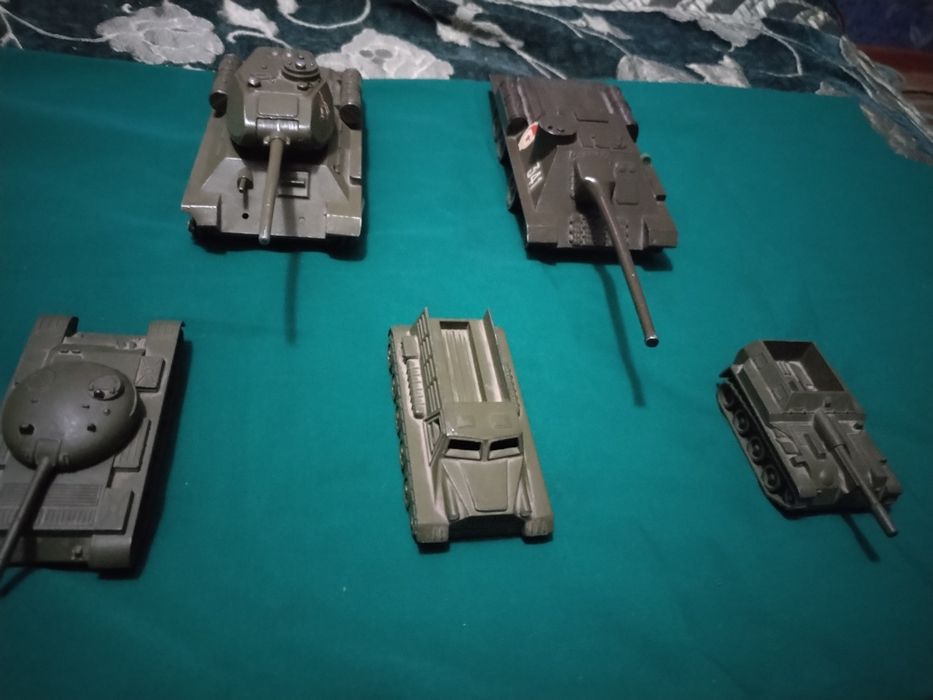 Советские модельки. Военные советского периода.