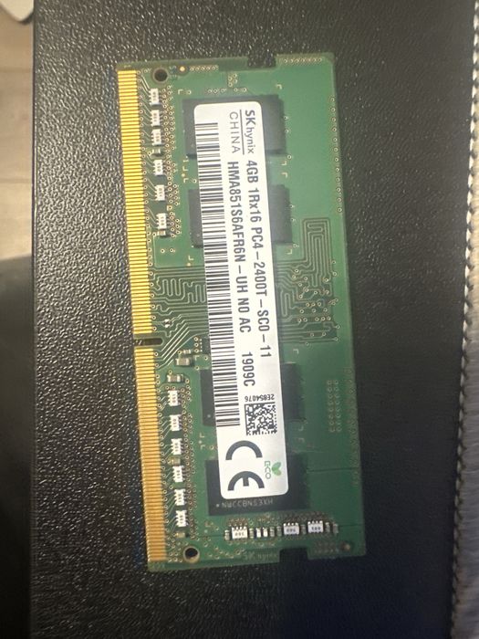 Ram de laptop 4 gb