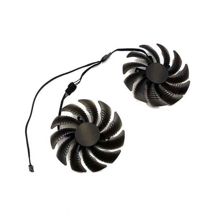 Set 2Ventilatoare T129215SU 88mm 4Pin PWM Gigabyte GTX 1050-1070 580