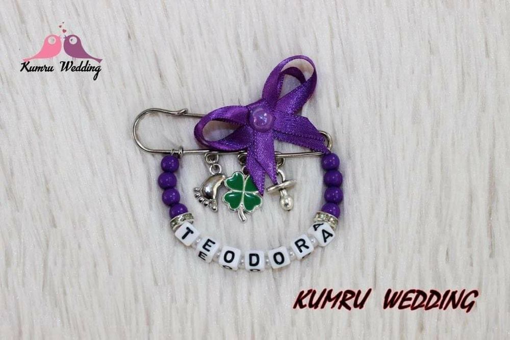 Булавочки - бижу за бебе против уроки