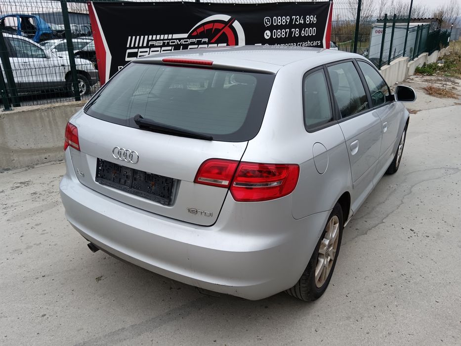 Ауди а3 8п фейс 1.6 тди 105 к.с. / Audi A3 8P face CAY 1.6 tdi НА ЧАСТ