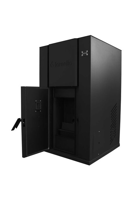 Centrala monobloc pe peleti Fornello Pellet King 40 kw, 300 mp