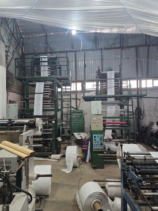 Эктрудер флексо печат таер бизнес пакет чикариш учун сотилади