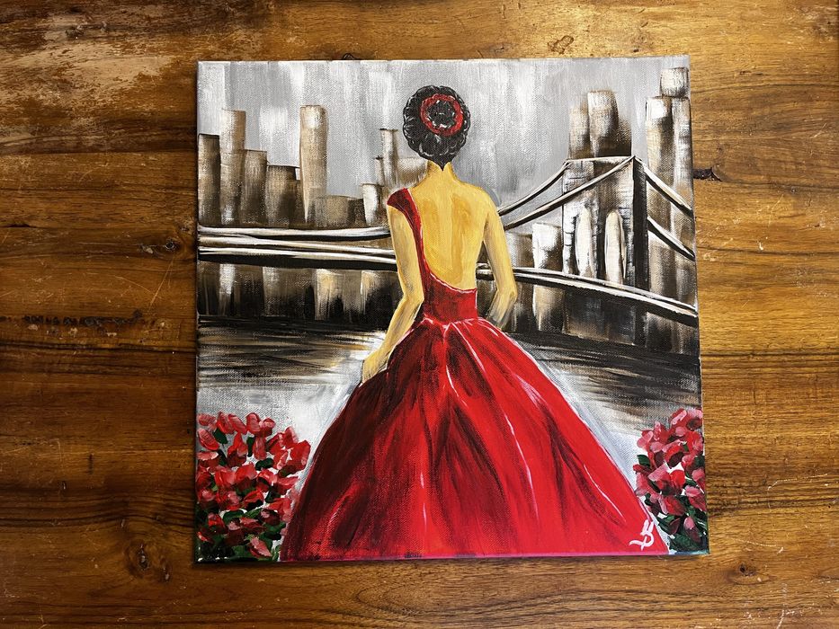 Акрилни картини на платно 40х40см