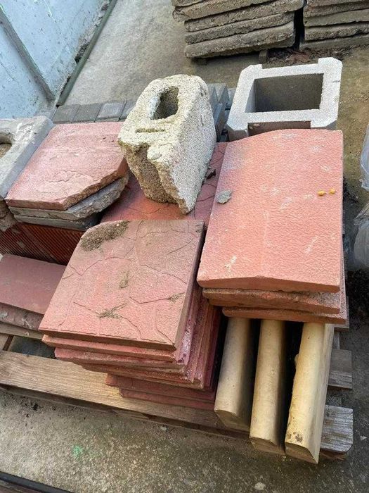 Капаци за ограда, бордюри, коминни тела, бетонен кол