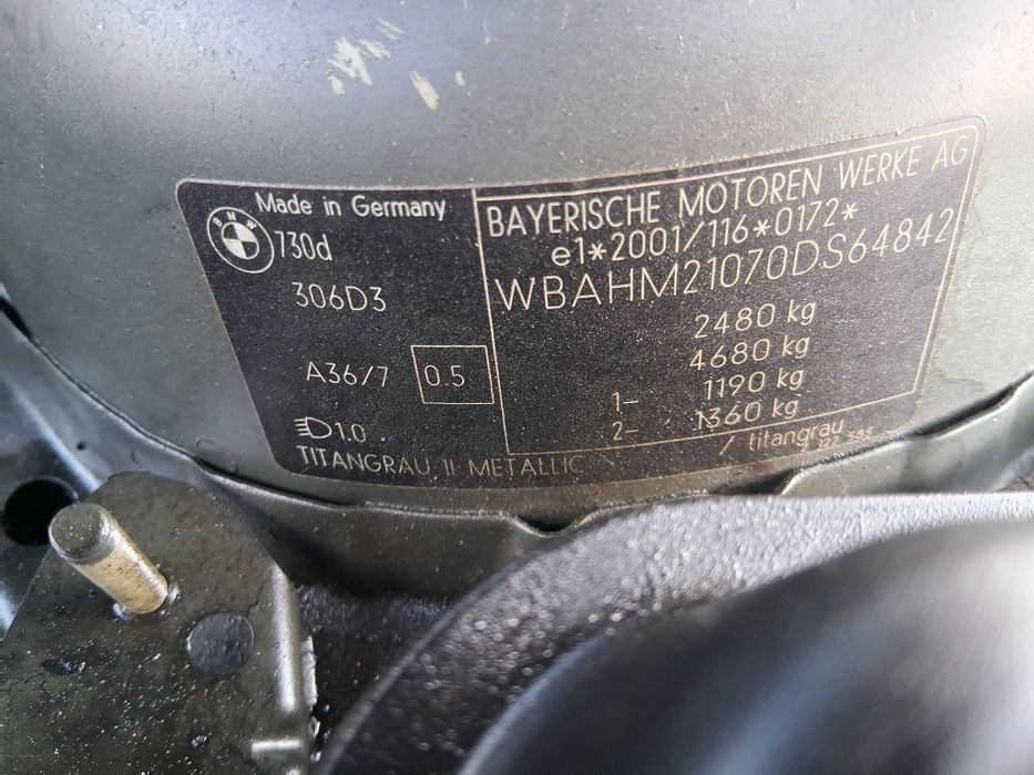 Motor BMW M57 235 cp x5 e70 e60 e65 e90