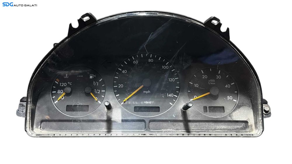 Ceas Ceasuri Cluster Instrumente Bord Mercedes ML ML270 W163 2.7 Diesel 1998 - 2005 Cod A1635409611 [LC0556]