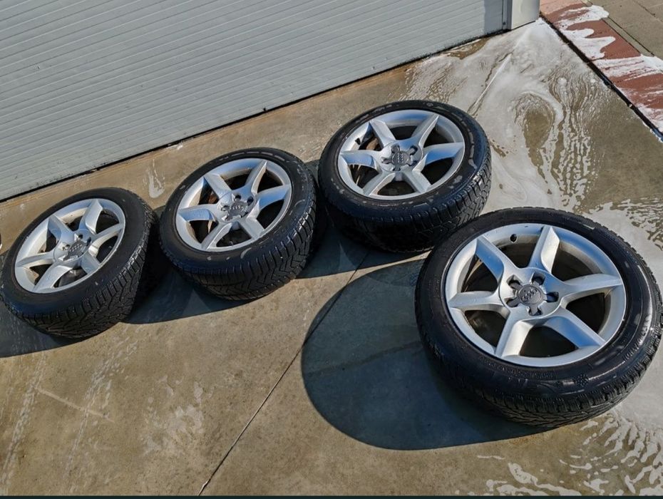 Jante cu cauciucuri de iarna ( Jante Audi S5 R17 )